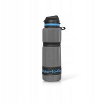 Vandens filtruojantis butelis Water-to-Go Active 750 ml mėlynas