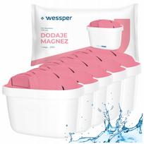 Vandens filtras Wessper AquaMax Mg+ Brita, Dafi ąsočiams, 5 vnt.