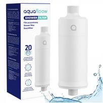 Dušo filtras AquaFloow baltas, 1 vnt.