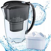 Vandens filtras ąsotis AQUAPHOR BLACK JASPER 2,8 l su Maxfor kasete