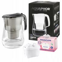 Vandens filtravimo ąsotis Aquaphor Onyx 4,2 l juodas su B25 Mg+ filtru