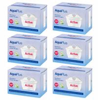 Vandens filtro kasetė AquaPlus Active, 6 vnt.