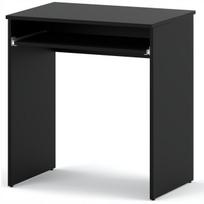 Rašomasis stalas 68 cm su lentyna, juodas