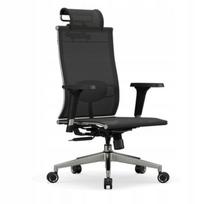 Biuro kėdė ANGEL iO, juodos spalvos, su tinkleliu, ergonominė, suktukinė
