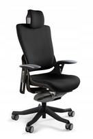 Ergonominė biuro kėdė WAU 2, juoda, tinkama stuburui