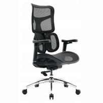 Biuro kėdė Spacetronik Ergonomic, reguliuojama, juoda, 150 kg