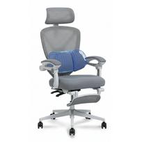 Biuro kėdė FLEXISPOT OC4, pilka, ergonomiška, su galvos atrama, 136 kg