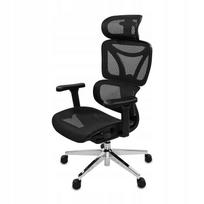 Ergonominė žaidimų kėdė LVNSystem Control Pro, juoda, su pasukamu mechanizmu