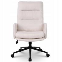 Biuro kėdė Ralex-chair Teddy Fleece, šviesiai smėlio spalvos