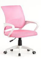 Biuro kėdė GIOSEDIO NFX012, rožinė, ergonomiška, su tinkleliu, pasukama