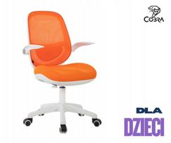 Vaikiška ergonominė kėdė COBRA King Junior HF103OR oranžinė