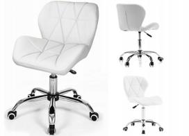 Biuro kėdė SWIVEL odinė balta