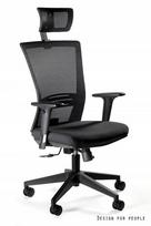 Ergonominė biuro kėdė ERGONIC Unique juoda