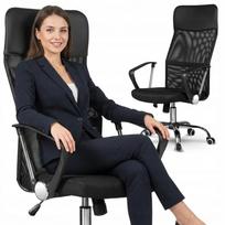 Biuro ergonomiška pasukama kėdė sustiprinto dizaino