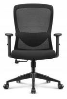 Biuro kėdė Hell's Chair HC-1040 Lite juoda, audinys