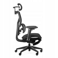 Ergonominė biuro kėdė ERGOSHAPE 2.0 juoda su pakoju