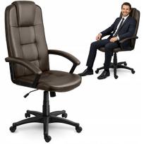 Biuro kėdė, ergonomiška, tamsiai ruda