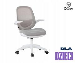 Vaikiška ergonominė kėdė COBRA King Junior HF102GY, pilka