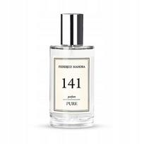 Parfumuotas vanduo moterims FM 141 PURE 20% 50ml, gėlių, juzu, granatų, lotoso, muskuso, ambros aromatas