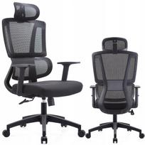 Biuro kėdė Office, ergonomiška, juoda, reguliuojama