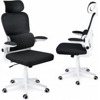 Biuro kėdė, ergonomiška, su mikro tinklelio atlošu, pasukama