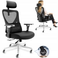 Ergonomiška biuro kėdė su 4D porankiais CleverSeat