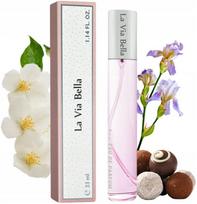 Moteriški kvepalai Bella, saldus gėlių, vanilės ir jazminų aromatas, 33 ml