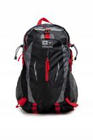 Kuprinė HiMountain TERRA 35L, juoda/raudona