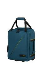 Kuprinė su ratukais American Tourister Take2Cabin S/M, mėlyna Harbor Blue