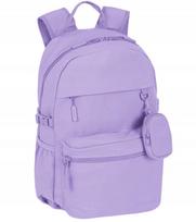 Mokyklinė kuprinė Coolpack Fin Youth, violetinė, su nešiojamojo kompiuterio skyriumi, 18 l