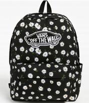 Kuprinė VANS Old Skool juoda su gėlėmis