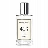 Moters kvepalai FM 413 Pure 20% 50ml, gėlių, kriaušių, vilkdalgių, pačiulių aromato