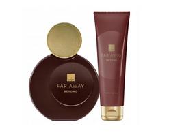 Moterų parfumuotas vanduo Avon Far Away Beyond 50 ml, kosmetikos rinkinys su jazminais