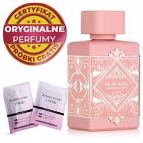 Moteriški arabiški kvepalai Lattafa Badee Al Oud Noble Blush su mėginiais