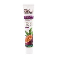 ECODENTA CERTIFIED ORGANIC balinamoji pasiflorų skonio dantų pasta su enzimais, 75 ml