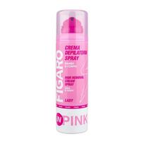 FIGARO IN PINK LADY kojų ir kūno purškiamasis depiliacinis kremas, 200 ml