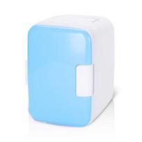 Mini Fridge 4 Liter 6 Can Electric Cooler and Warmer Portable Thermoelectric System mėlyna