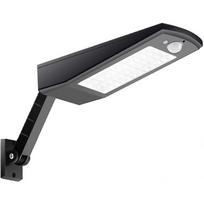 48 LED 4500mAh Saulės šviestuvas 900lm IP65 Vandeniui atsparus Lauko šviestuvas Juodas su reguliuojamu laikikliu, 120 judesio jutiklių šviesų Black