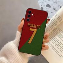 C-CR7 C-Cristiano R-Ronaldo dėklas telefonui Samsung Galaxy A73,A72,A71,A70,A53,A52,A51,Minkštas silikoninis juodas dangtelis Samsung a72