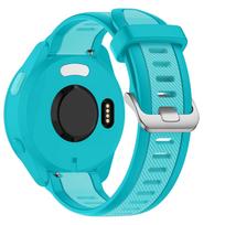 Laikrodžio apyrankė For Garmin Forerunner 165/55/245/645, Vivoactive 5/3 ir Vivomove Style/Luxe/HR/Sport – 20mm greitai nuimama mėlyna