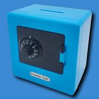 1pc Mini Atm Rotating Password Coin Bank Cash Storage Box Piggy Bank Automatic Deposit Banknote Coin Saving Birthday Gift