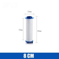 Vonios aksesuaras Dušo galvutės filtras Filtro kasetė Dauguma rankinių vonios purkštuvų 5Pcs 8cm