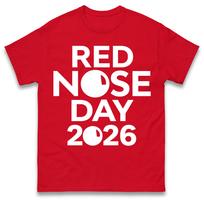 Red Nose Day 2026 T Shirt Tshirt Mens Womens Unisex Tops Tees S