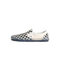 Vans Classic Slip-On Checkered Lightweight Color Block Low Top Skate Shoes Men sneaker VN000DAHBPQ 38 white