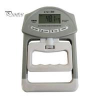 198lb/90kg Electronic Digital LCD Hand Grip Strength Dynamometer Measuring Meter pilka