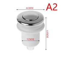 28/32/34 mm pneumatinis įjungimo/išjungimo jungiklis, mygtukas orui, voniai, SPA, maisto atliekų šalinimo įrenginiui, įmontuotas mikro jungiklis 32MM gray