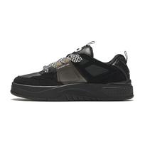 Anta Jieyou PRO Abrasion Resistant Low top Skateboard Shoes Women's Basic Black Sneakers 922438015-1 35.5 black