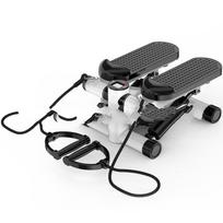 Yibei Home Fitness Stepper with Resistance Bands gray