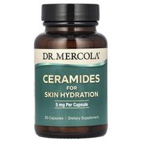 Dr. Mercola, ceramide for skin moisturizing, 5 mg, 30 capsules