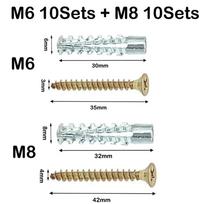 New Self Tapping Metal Expansion Tube Nails Serrated Metal Wall Screws Expansion Screw Concrete Wall